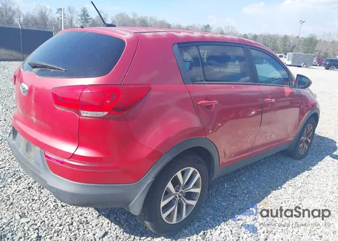 2014 Kia Sportage Lx из США, поврежденный, VIN KNDPB3AC8E7629023